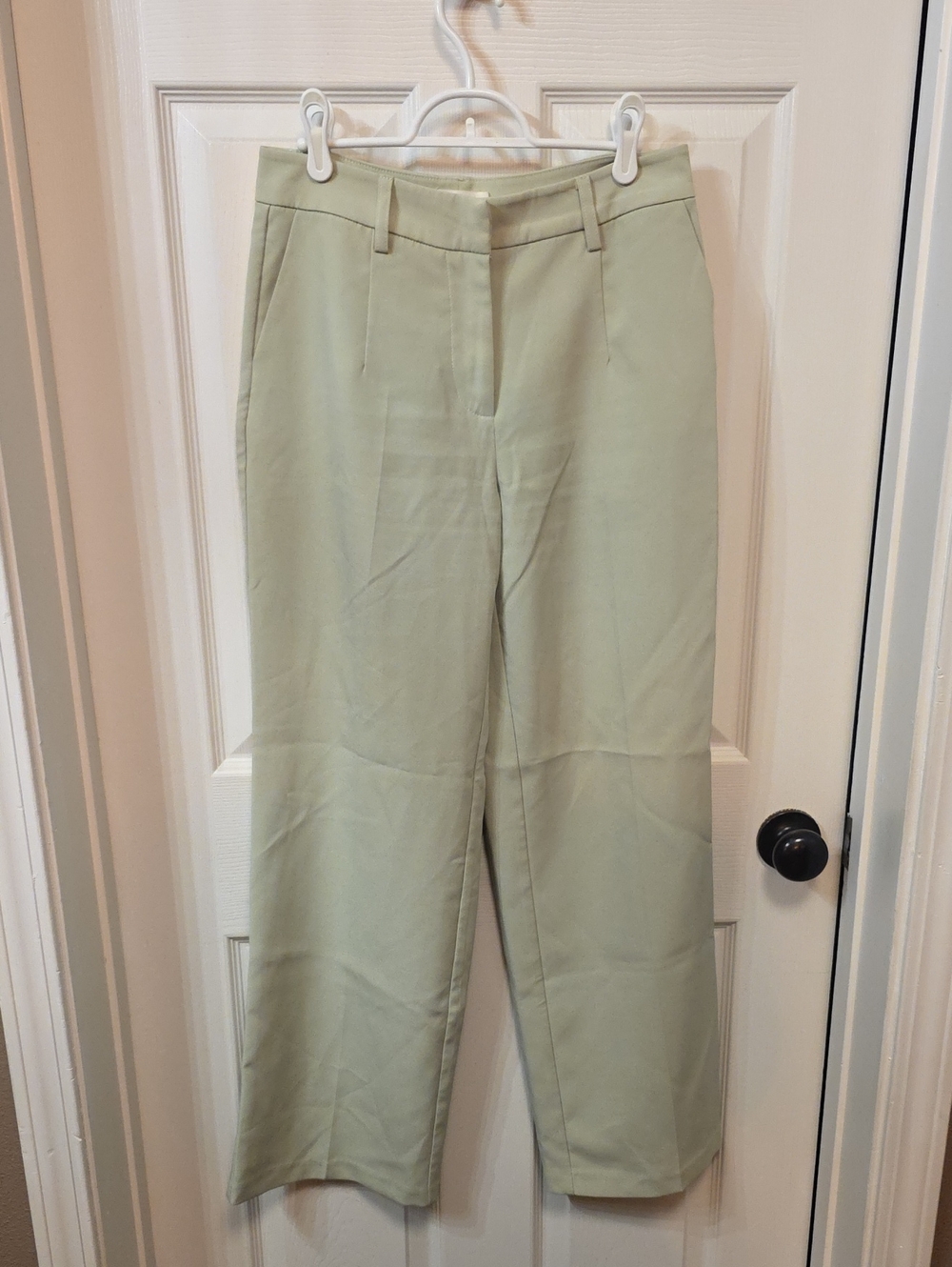 Avec Les Filles Light Green Pants